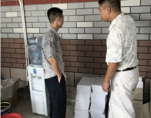 友情漆客戶實地考察工廠，確定合作信心